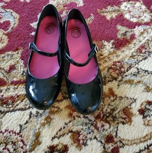 Patent leather little girl heels